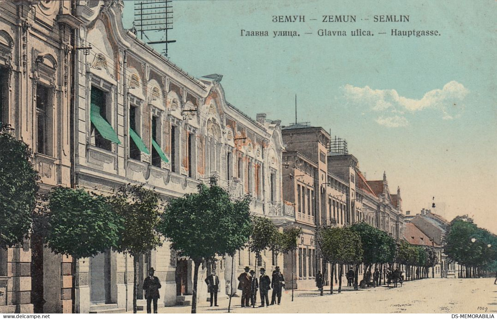 Zemun - Glavna Ulica 1909 - Serbie