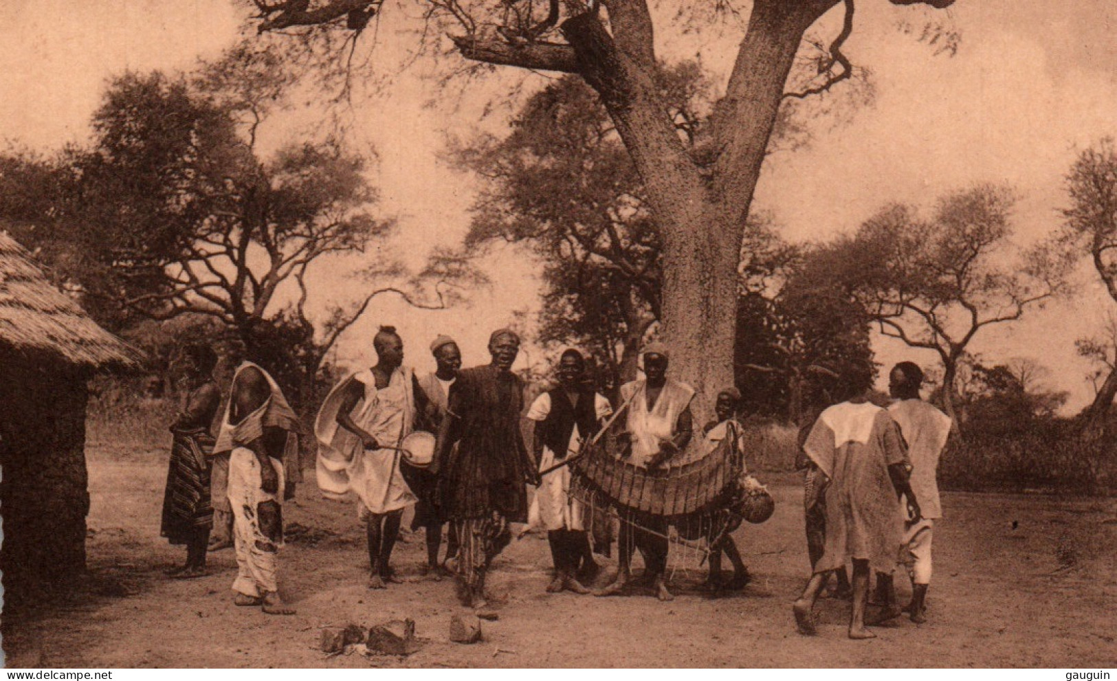 CPA - HAUTE-VOLTA - HOUNDÉ - Bobo Dioulasso - Orchestre Et Danse Au Son Du Xylophone ... Edition Nels - Burkina Faso