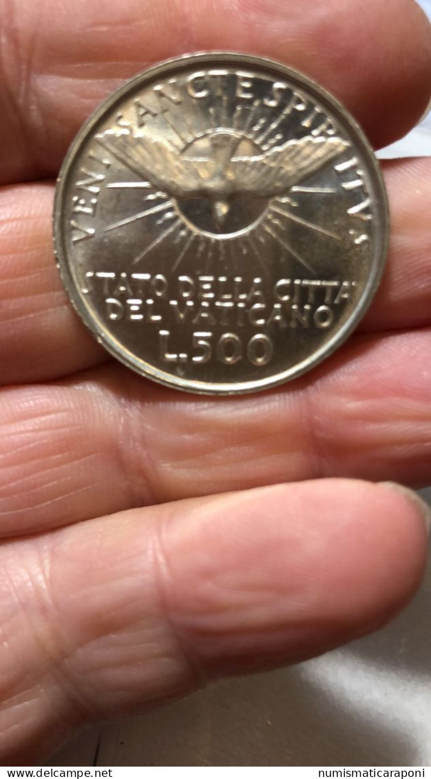 Città Del Vaticano 500 Lire Ag Sede Vacante 1963 E.1132 - Vatikan