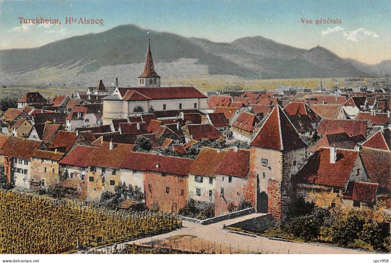 68 - TURCKHEIM - SAN51883 - Hte Alsace - Vue Générale - N°52 - Turckheim