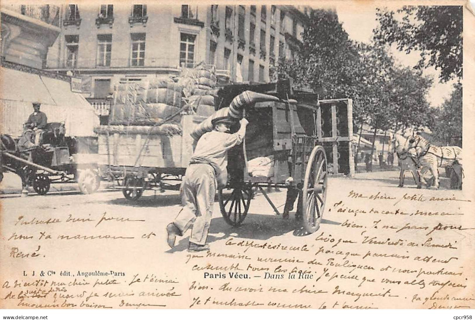 75 - PARIS - SAN51933 - Paris Vécu - Dans La Rue - Métier - Petits Métiers à Paris