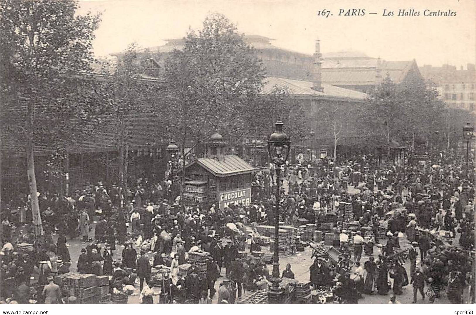 75005 - PARIS - SAN51948 - Les Halles Centrales - Marché - Paris (05)