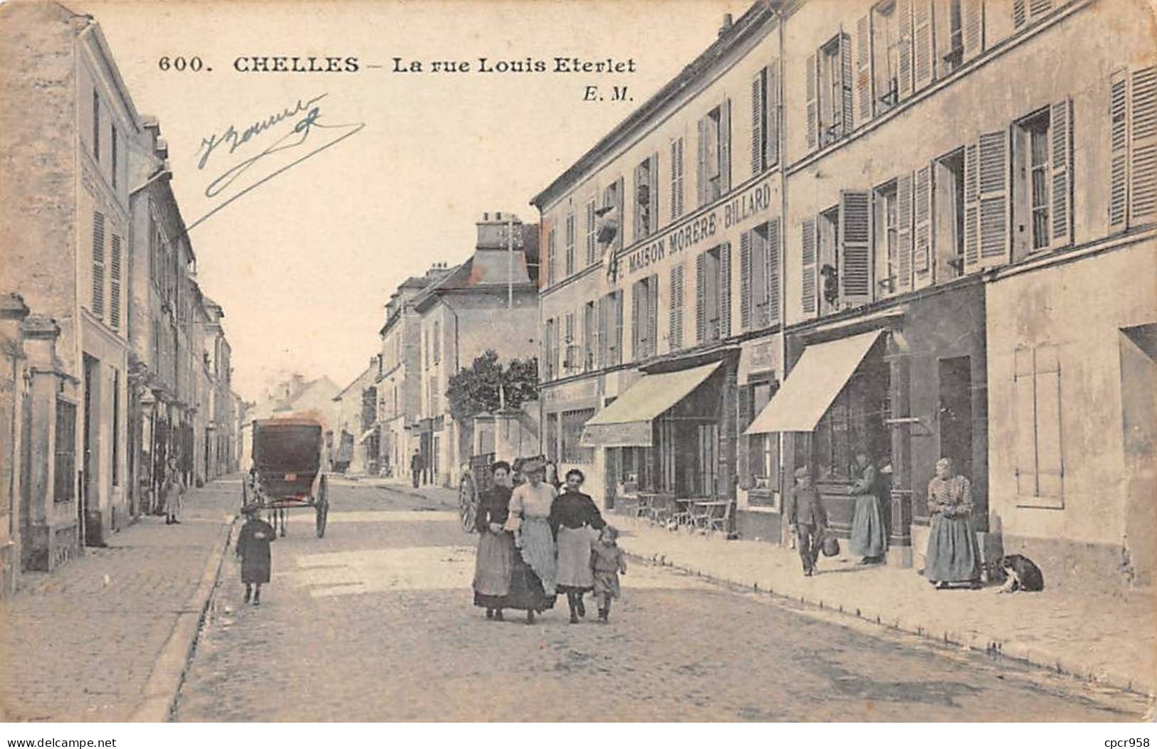 77 - CHELLES - SAN52020 - La Rue Louis Eterlet - Chelles