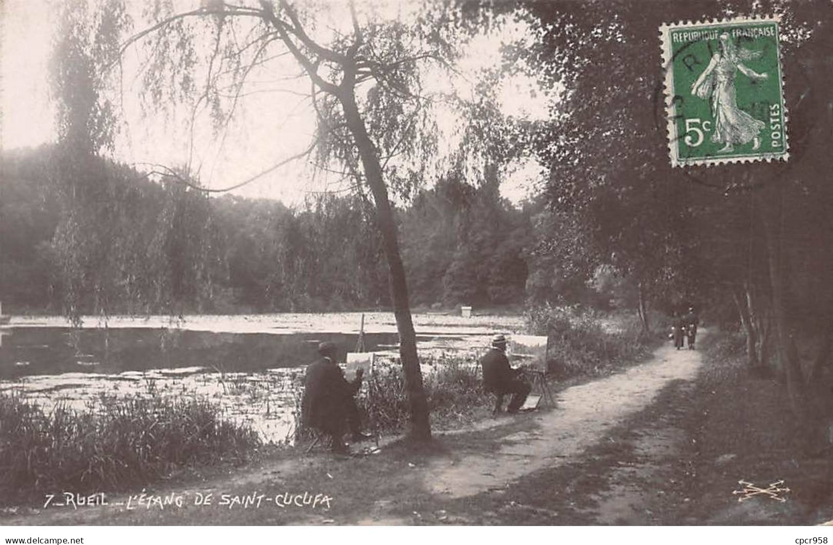 92 - RUEIL - SAN52198 - L'Etang De Saint Cucufa - Rueil Malmaison