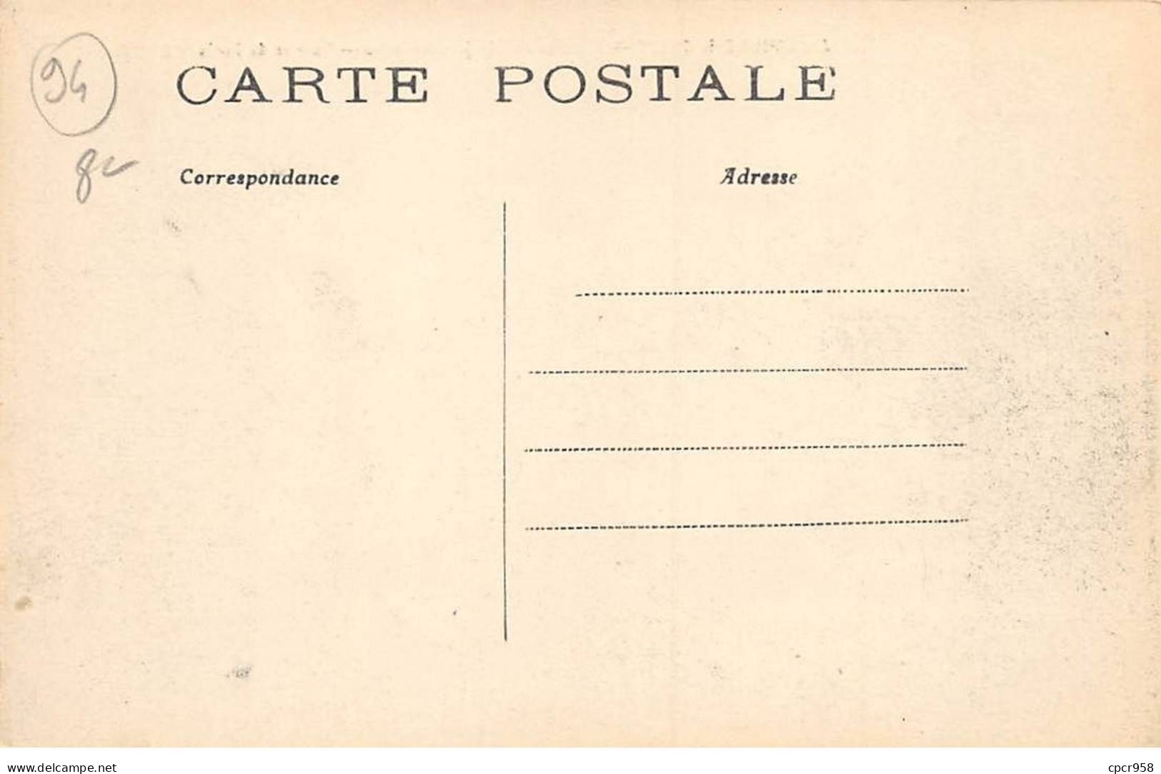 94 - JOINVILLE LE PONT - SAN52219 - Inondations De Janvier 1910 - La Rue De Paris - Joinville Le Pont