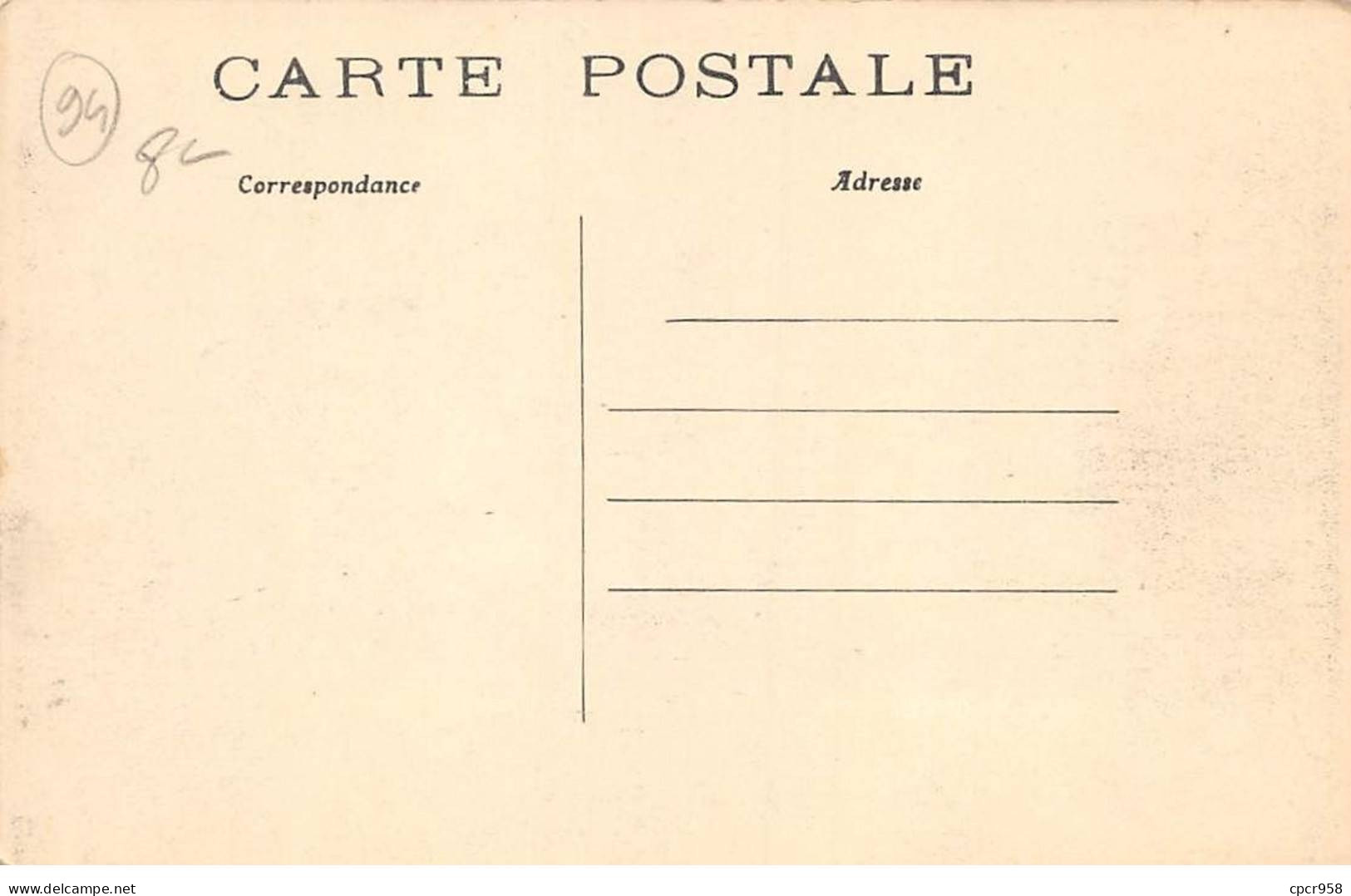 94 - CHAMPIGNY - SAN52230 - Inondations De Janvier 1910 - L'Avenue Carnot - Installation De Passerelles Par Le Génie - Champigny Sur Marne