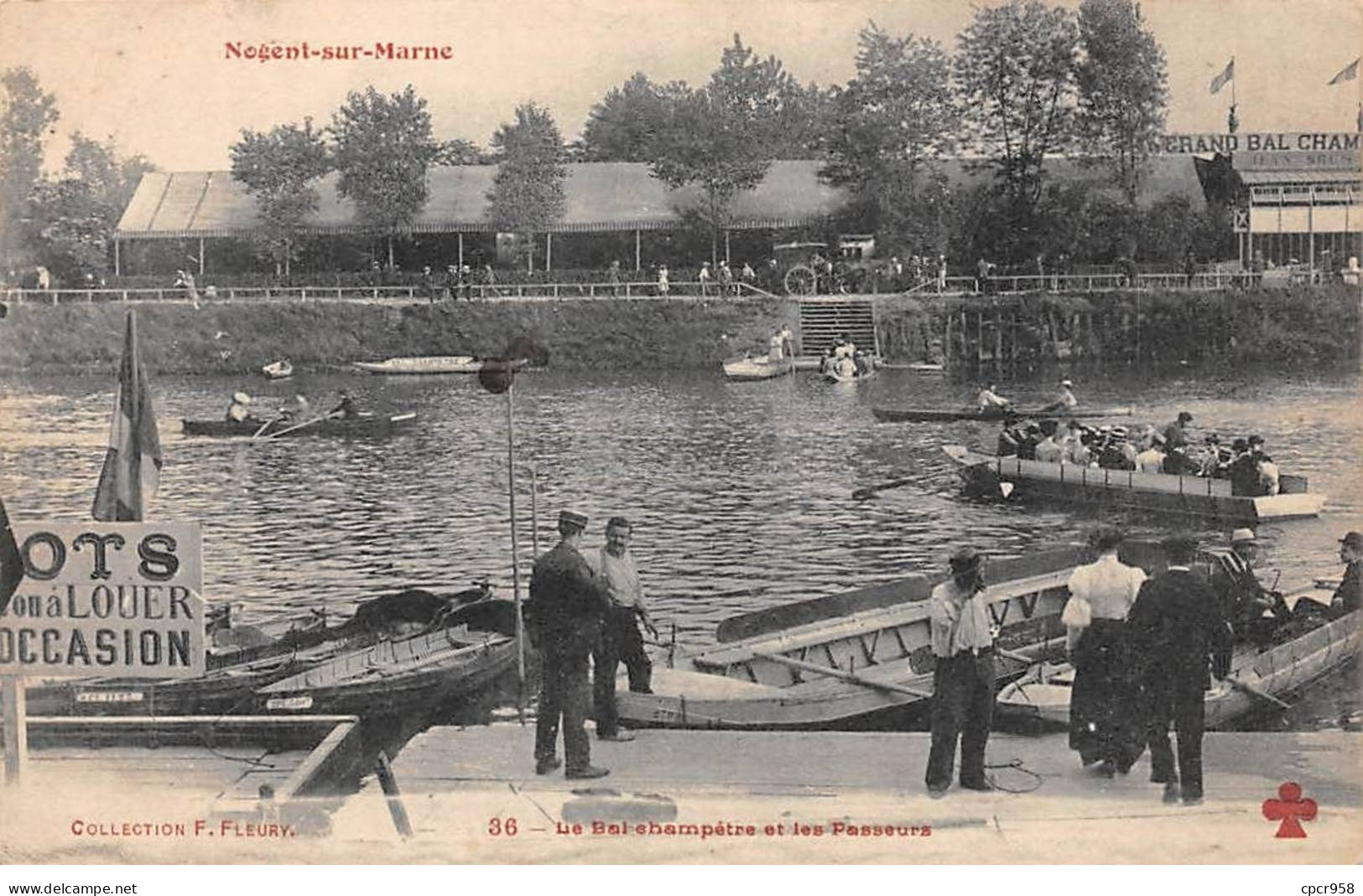 94 - NOGENT SUR MARNE - SAN52232 - Le Bal Champêtre Et Les Passeurs - Nogent Sur Marne