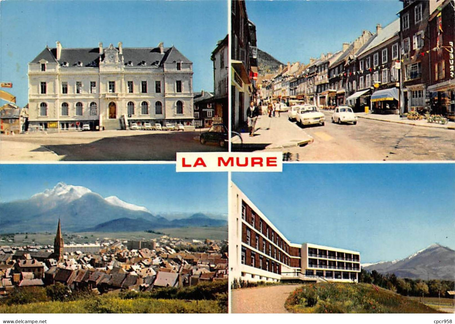 38 . N° Kri10702.la Mure .souvenir   . N°38.269.09 . Edition La Cigogne . Sm 10X15 Cm . - La Mure