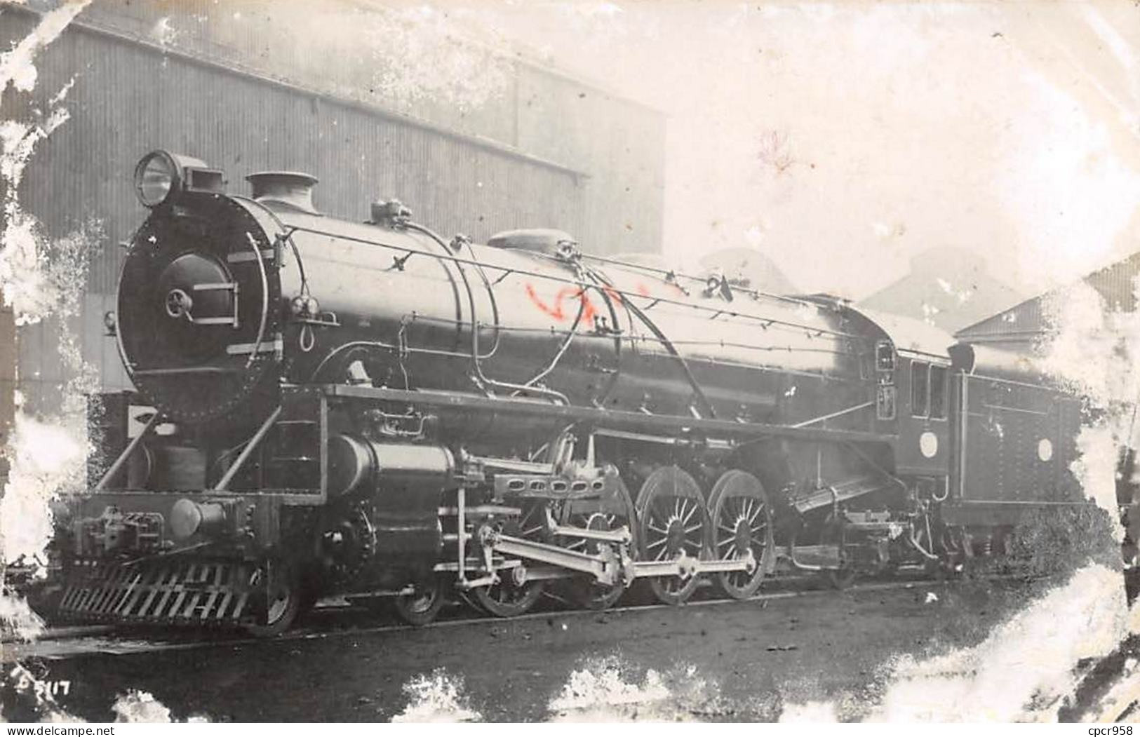 AUSTRALIE - SAN29077 - Train - Locomotive - Gare - CP Photo - En L'état - Autres & Non Classés