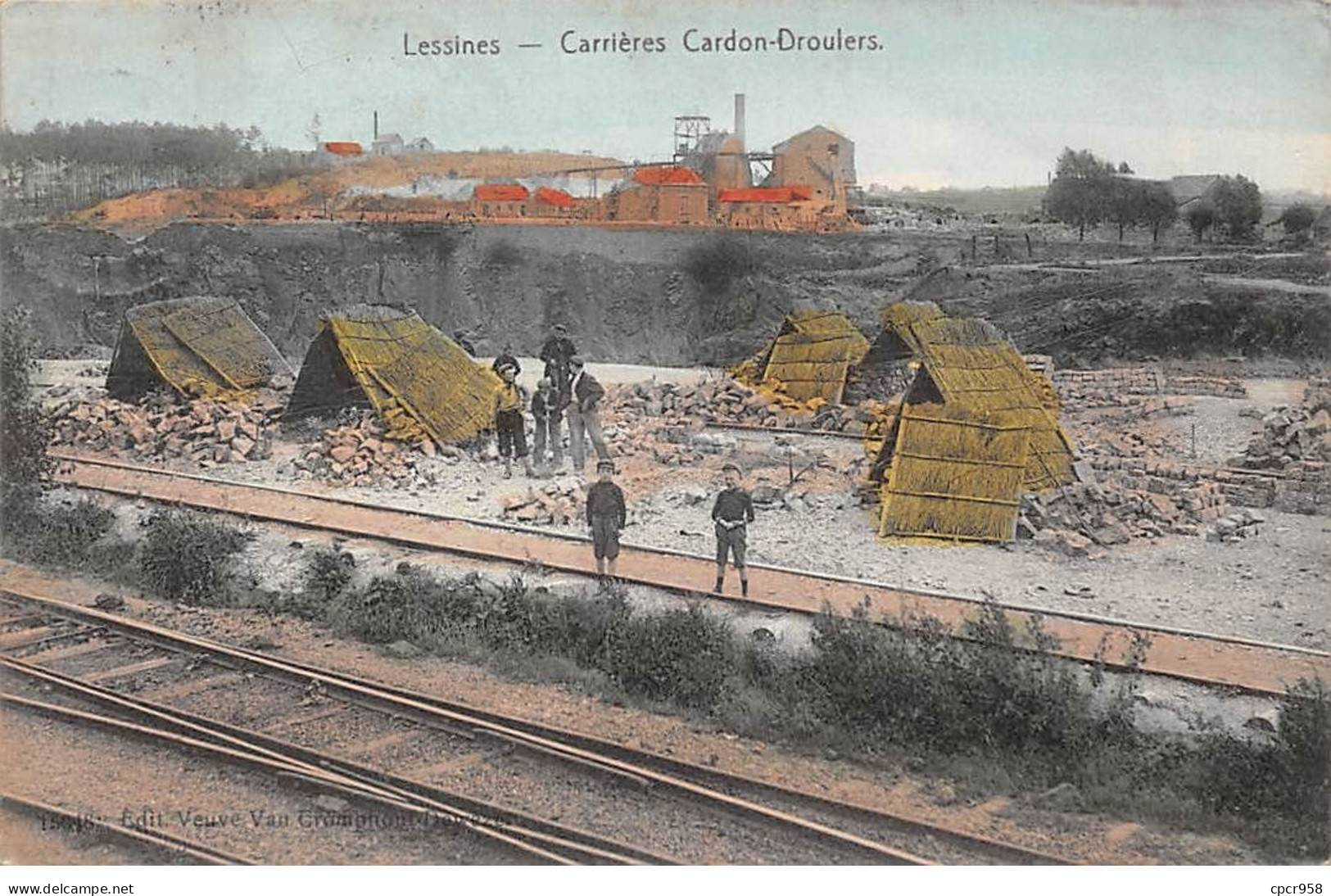 BELGIQUE - SAN49674 - Lessines - Carrières Cardon Droulers - Mine - Lessines