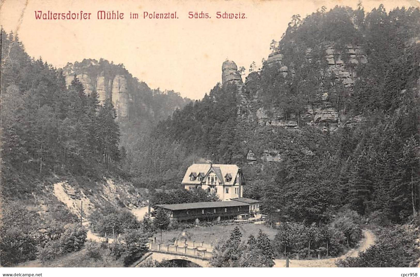 ALLEMAGNE - SAN49716 - Waltersdorfer Mühle Im Polenztal - Sächs Scweiz - Bad Schandau