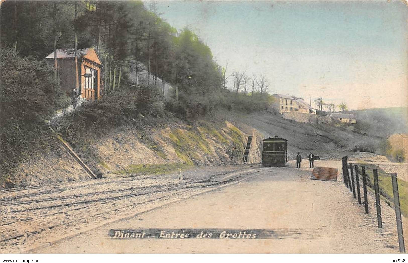 BELGIQUE - SAN49701 - Entrée Des Grottes - Train - Dinant