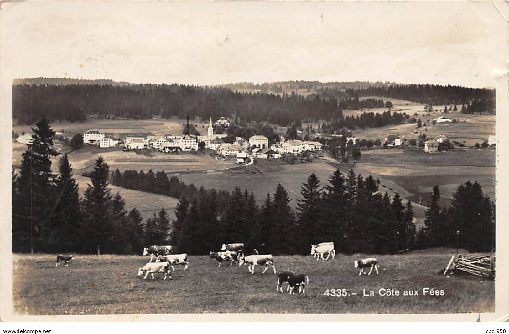 SUISSE - SAN49794 - La Cote Aux Fées - Andere & Zonder Classificatie