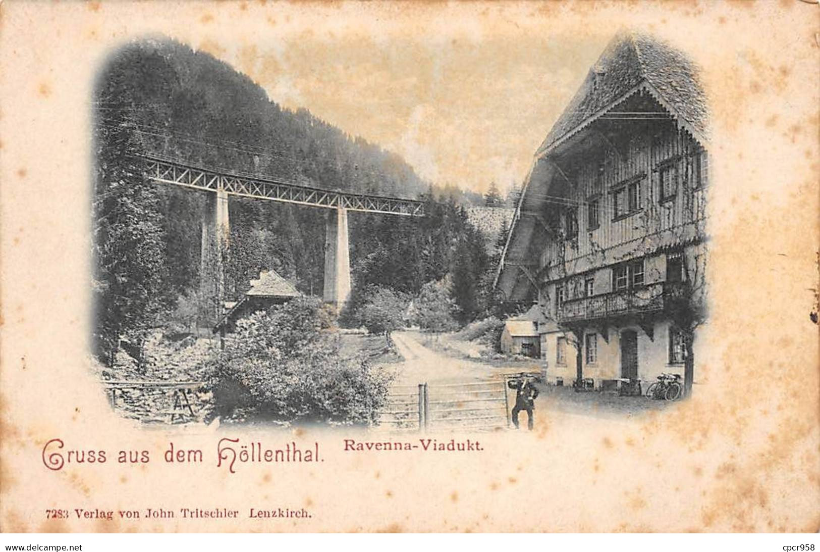 ALLEMAGNE - SAN49745 - Gruss Aus Dem Höllenthal - Ravenna Viadukt - Höllental