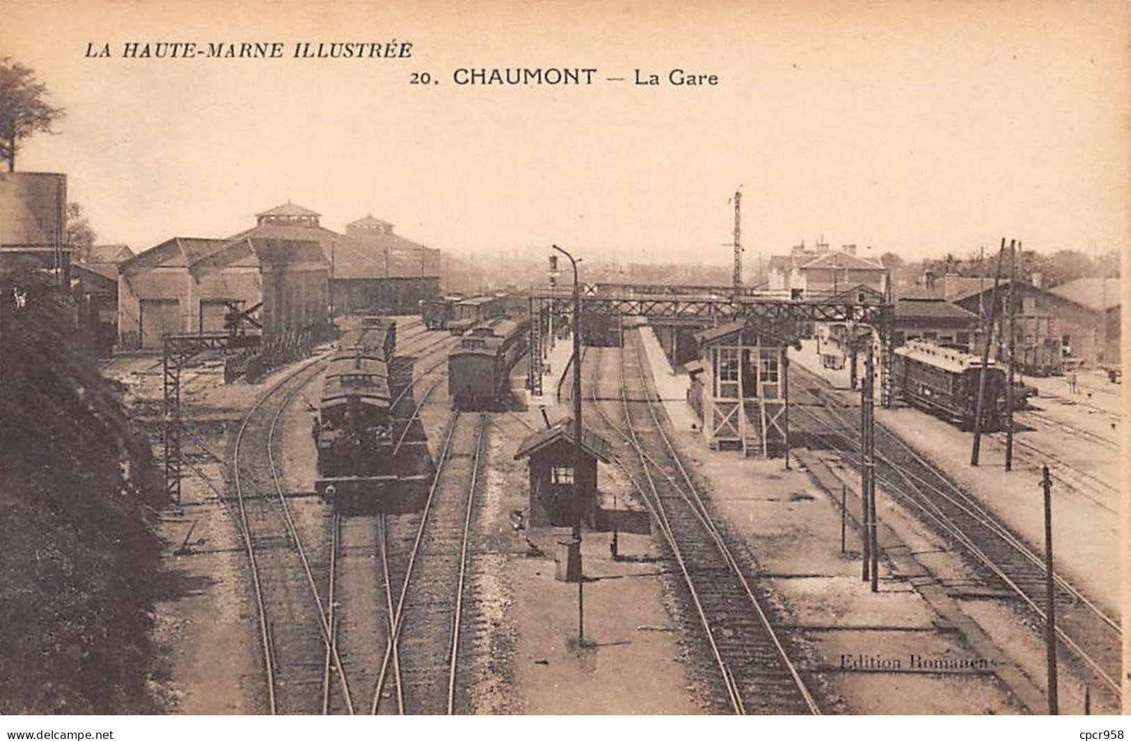 52 - CHAUMONT - SAN51714 - La Gare - Train - Chaumont