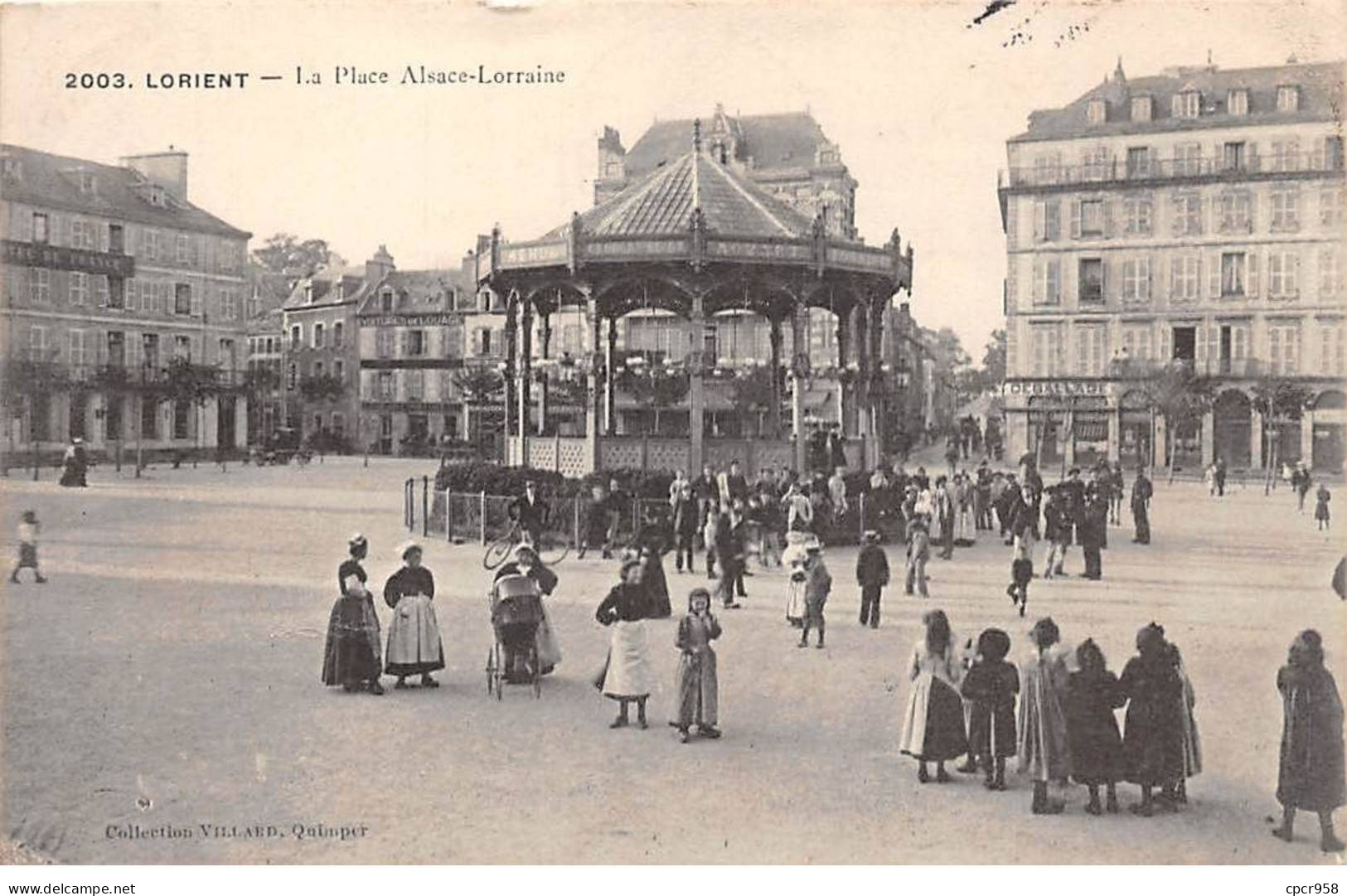 56 - LORIENT - SAN51743 - La Place Alsace Lorraine - Lorient