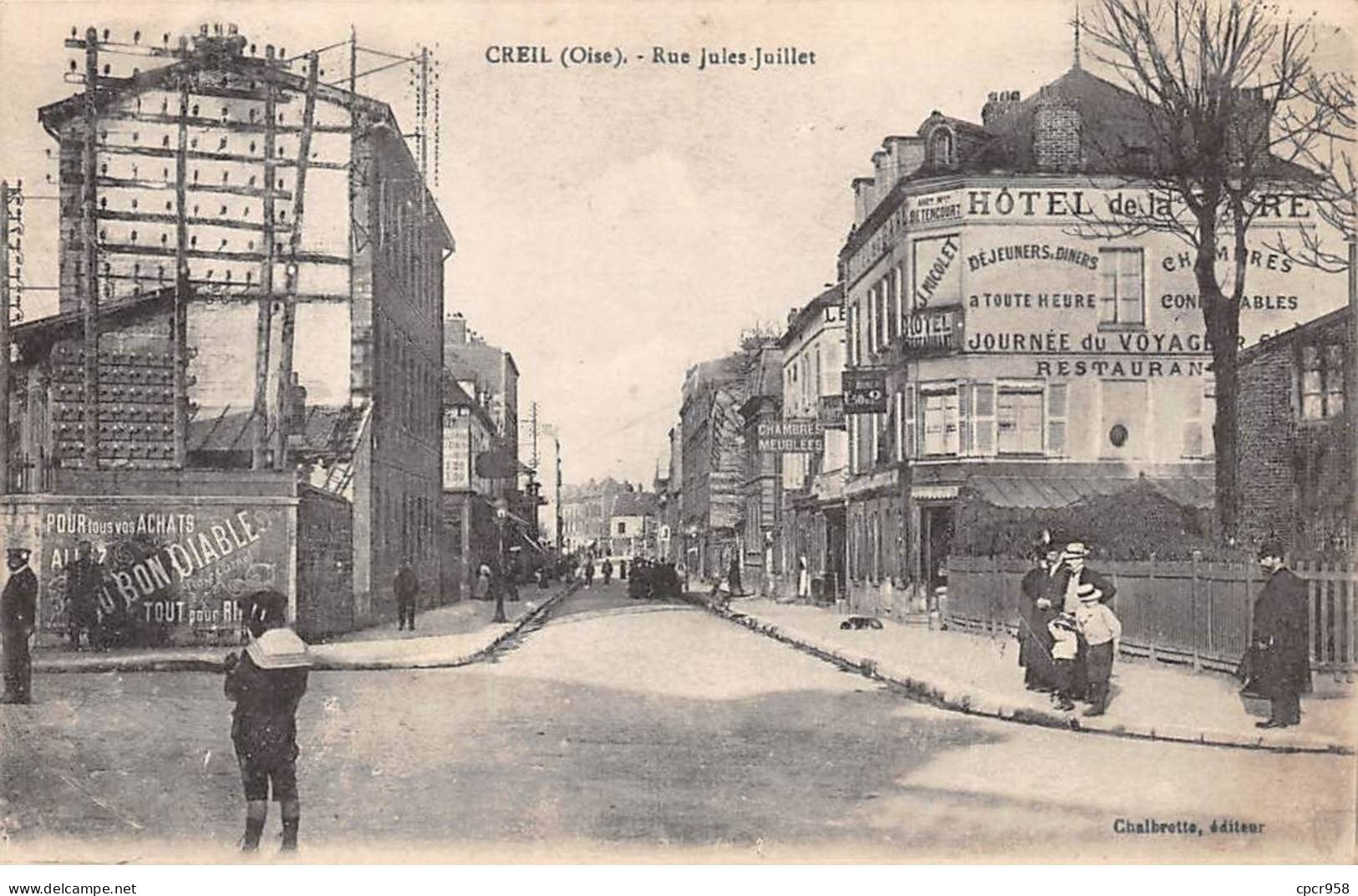 60 - CREIL - SAN51785 - Rue Jules Juillet - Creil