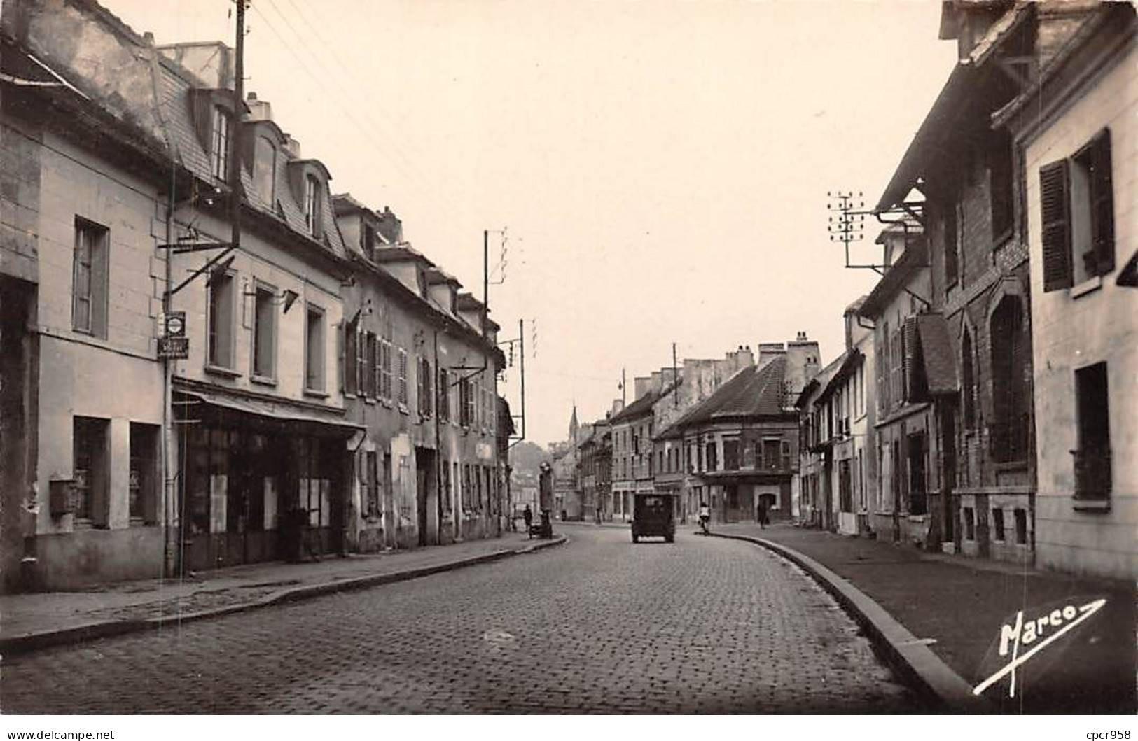 77 - VILLEPARISIS - SAN45319 - Rue Jean Jaurès - CPSM 14x9 Cm - Villeparisis