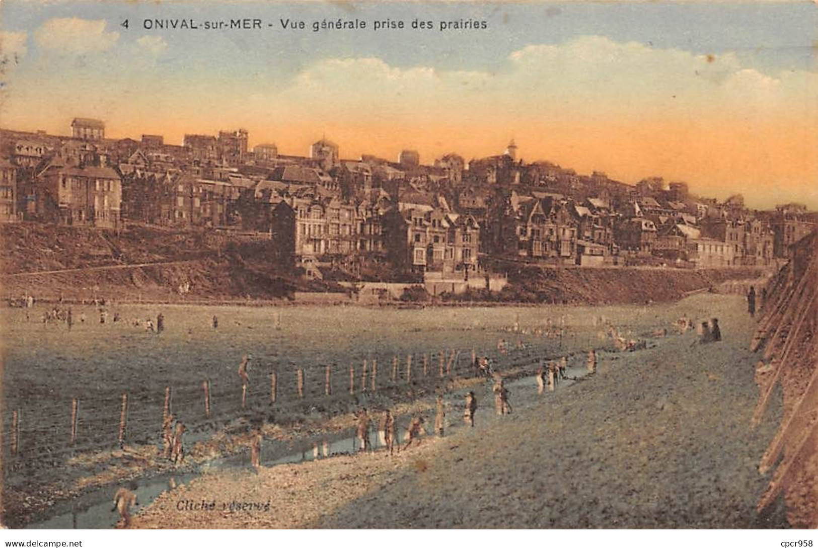 80 - ONIVAL SUR MER - SAN45346 - Vue Générale Prise Des Prairies - Onival