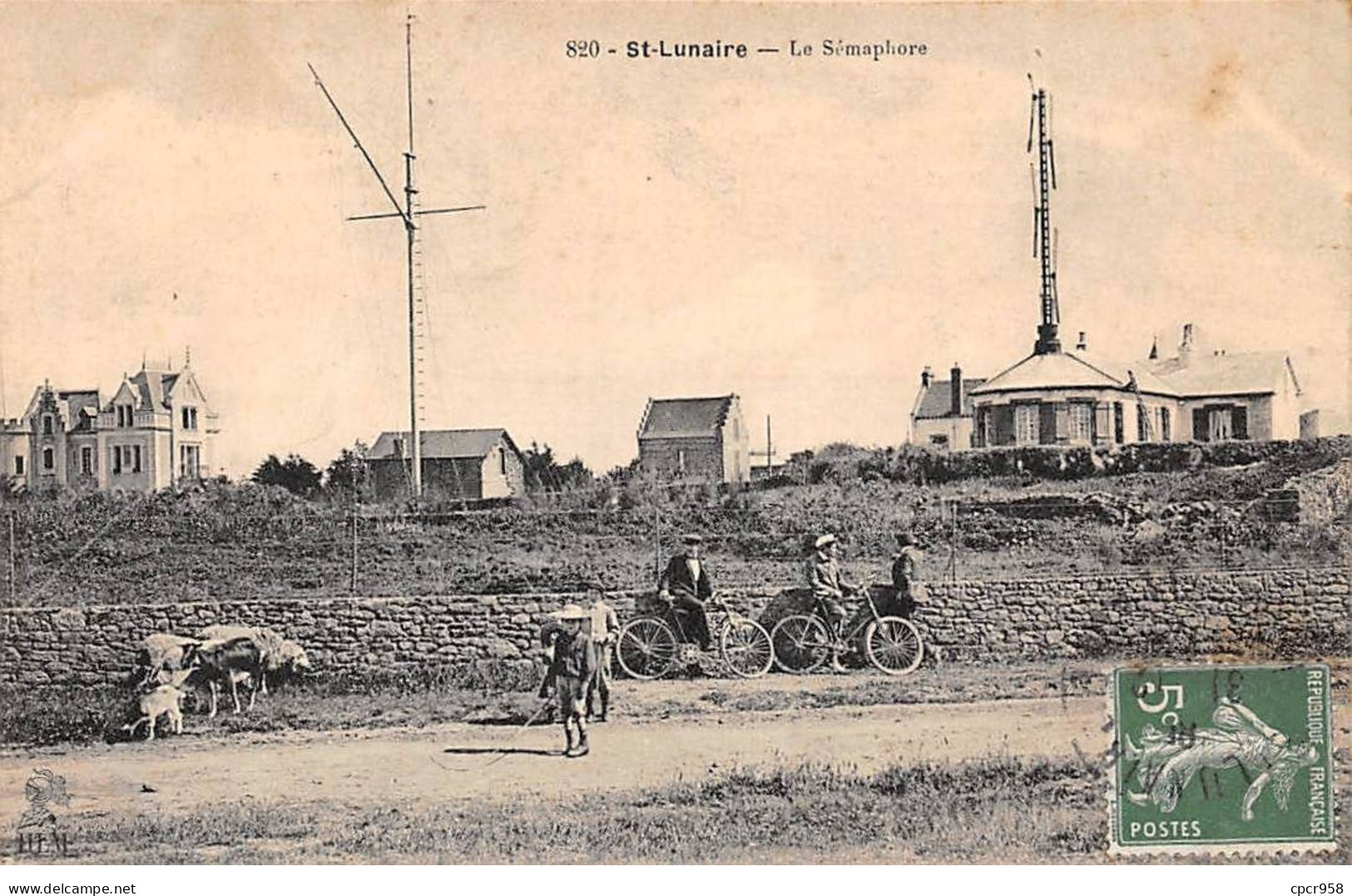 35 - ST LUNAIRE - SAN46170 - Le Sémaphore - Saint-Lunaire