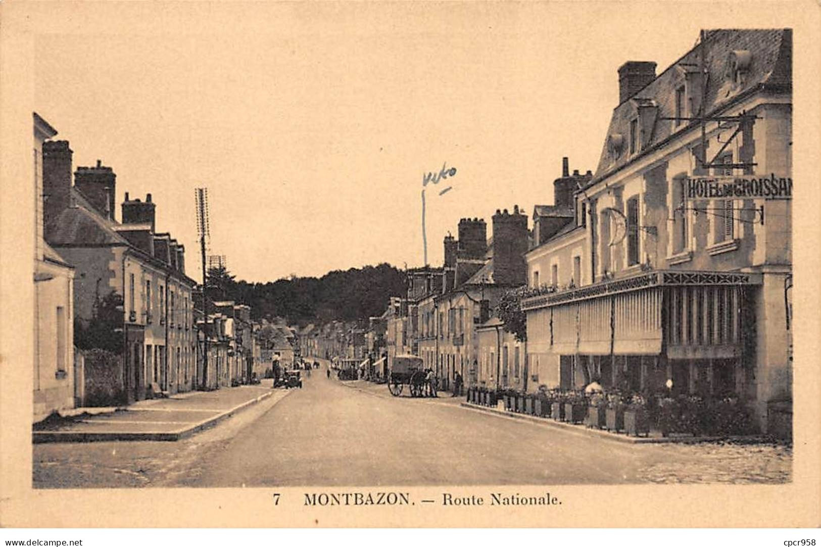 37 - MONTBAZON - SAN46201 - Route Nationale - Montbazon