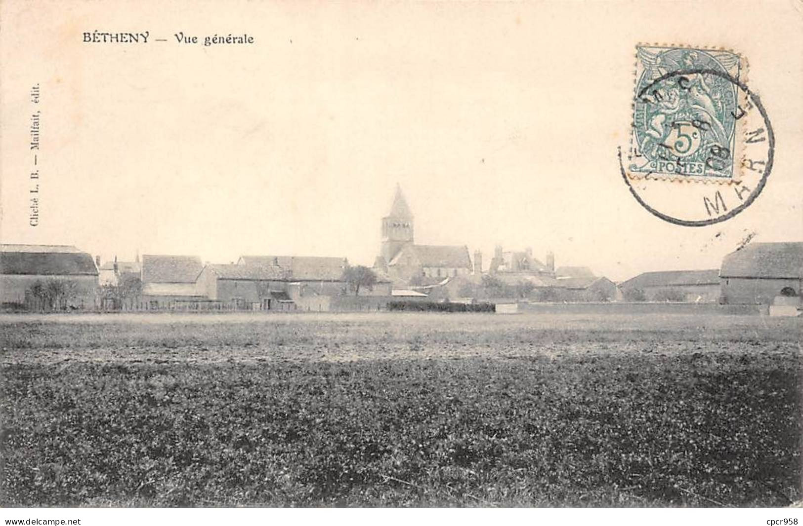 51 - BETHENY - SAN46337 - Vue Générale - Bétheny