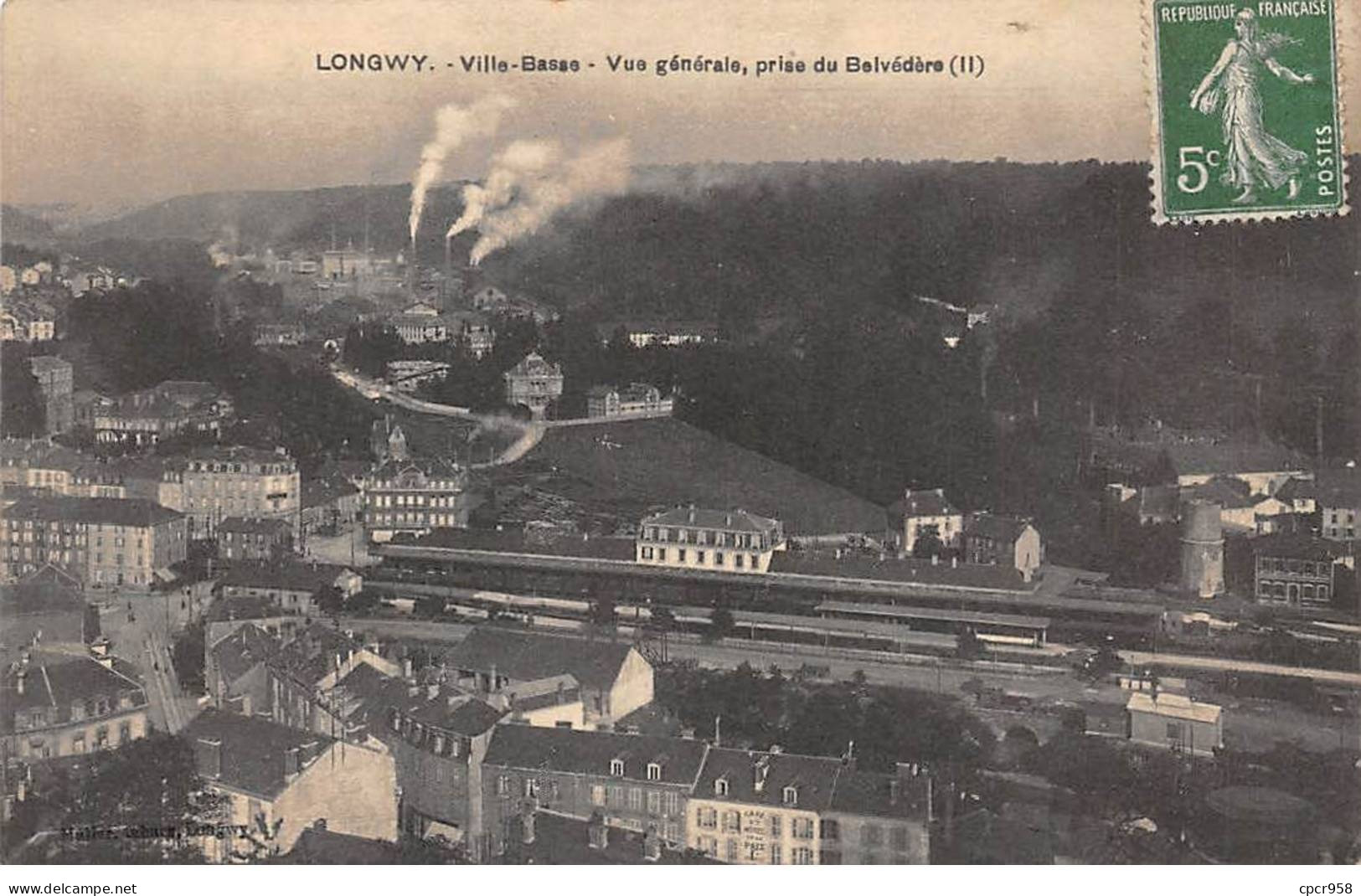 54 - LONGWY - SAN46369 - Ville Basse - Vue Générale - Prise Du Belvédère - Longwy