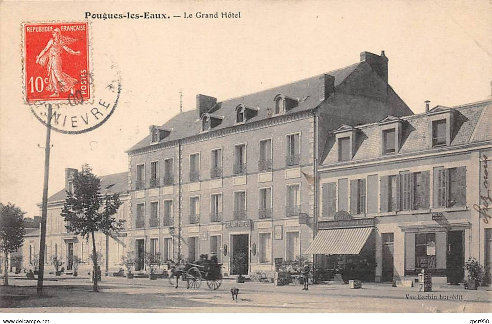 58 - POUGUES LES EAUX - SAN46427 - Le Grand Hôtel - Pougues Les Eaux