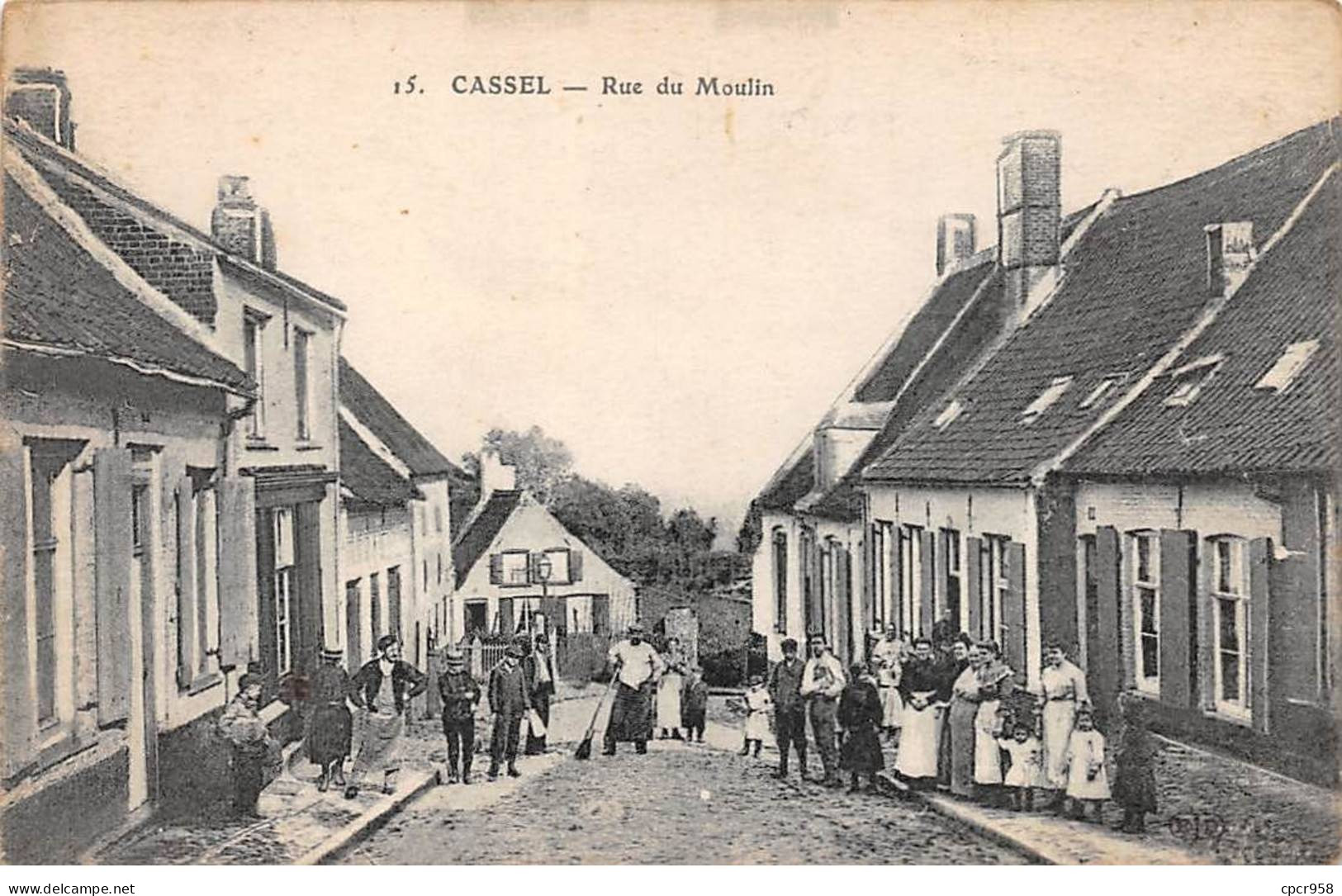 59 - CASSEL - SAN46458 - Rue Du Moulin - Cassel