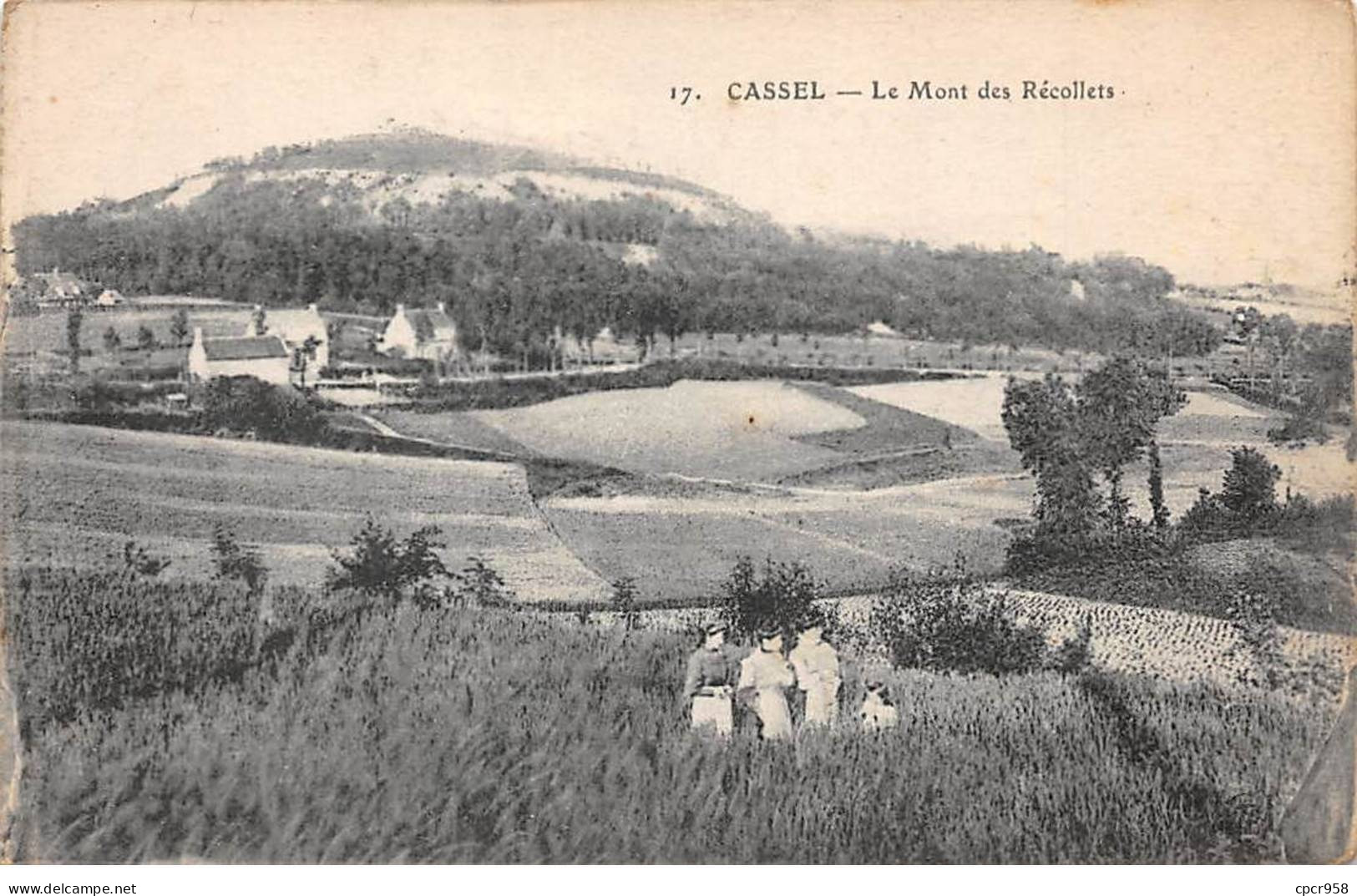 59 - CASSEL - SAN46459 - Le Mont Des Récoltes - Cassel