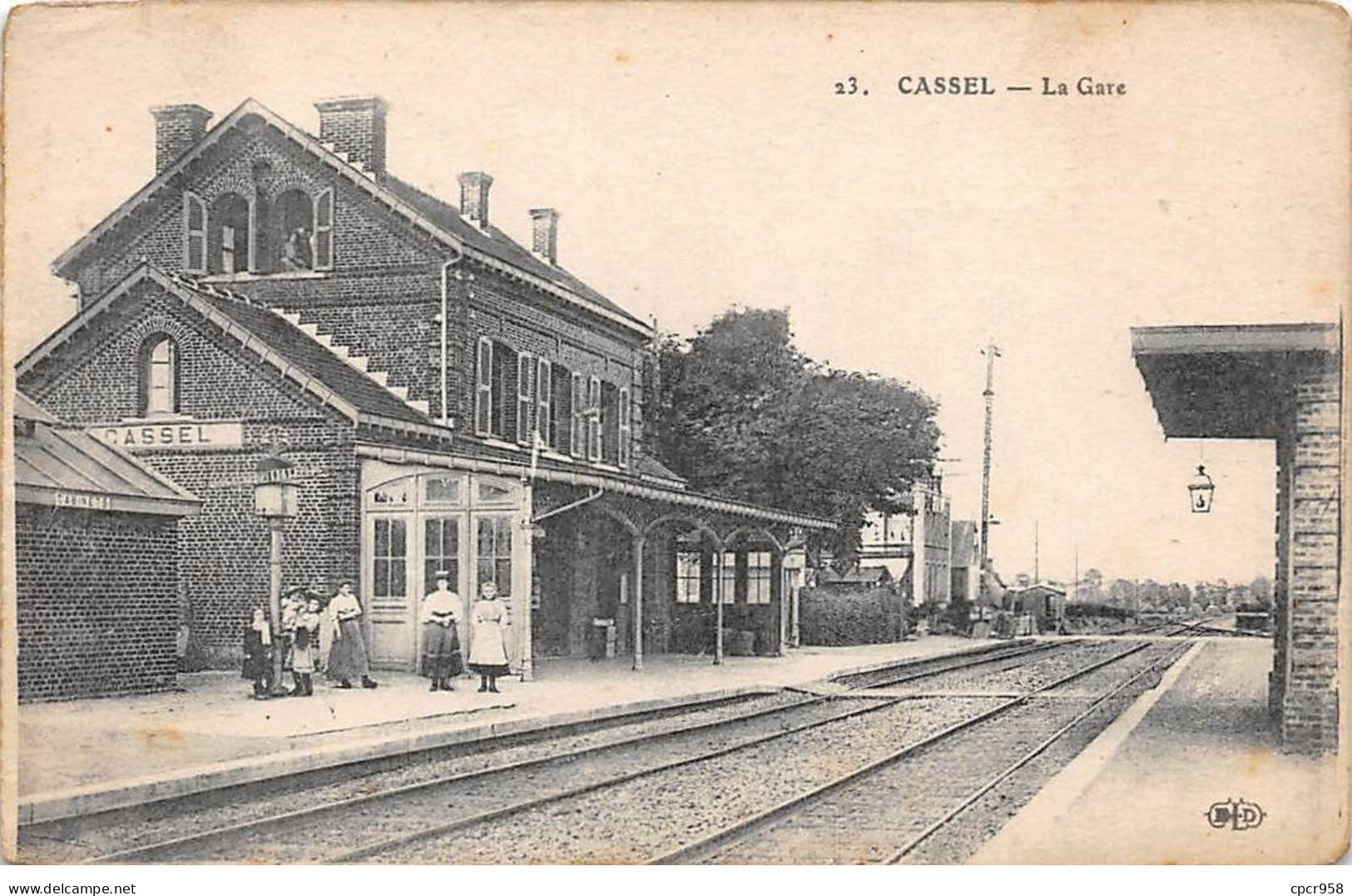 59 - CASSEL - SAN46461 - La Gare - Cassel