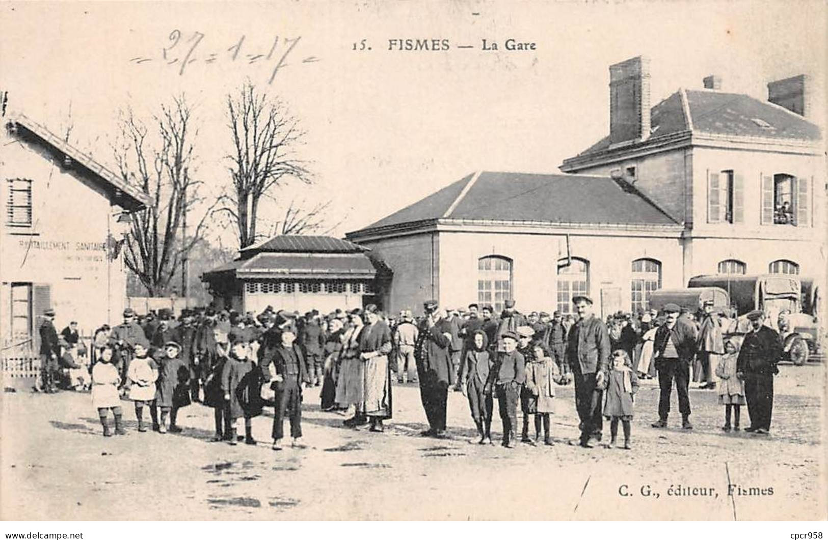 51 - FISMES - SAN44878 - Le Gare - Fismes
