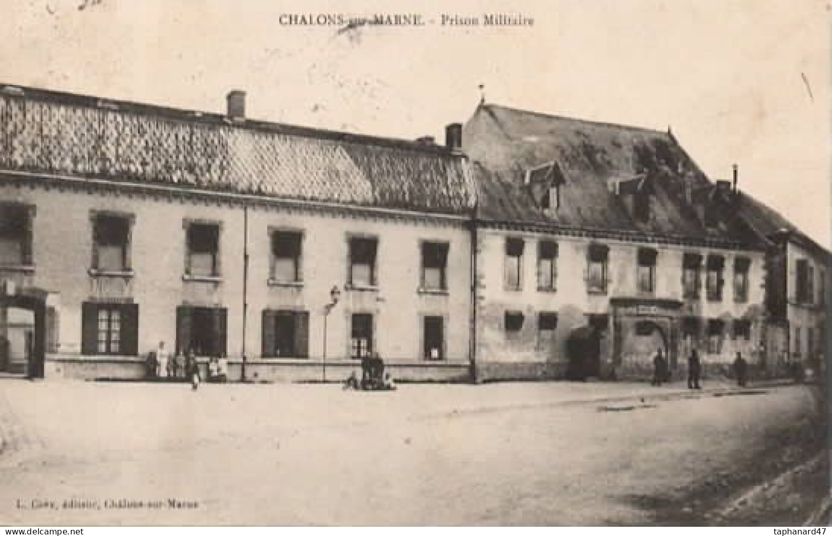 . 51 . CHÂLONS-sur-MARNE . Prison Militaire . - Châlons-sur-Marne