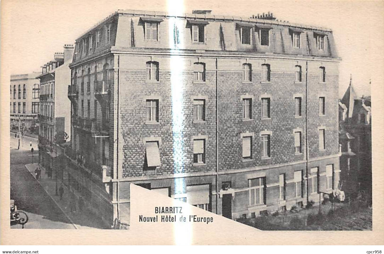 64 - BIARRITZ - SAN45052 - Nouvel Hôtel De L'Europe - Biarritz