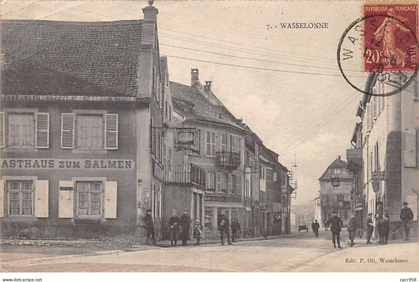 67 - WASSELONNE - SAN45104 - Une Rue - Wasselonne