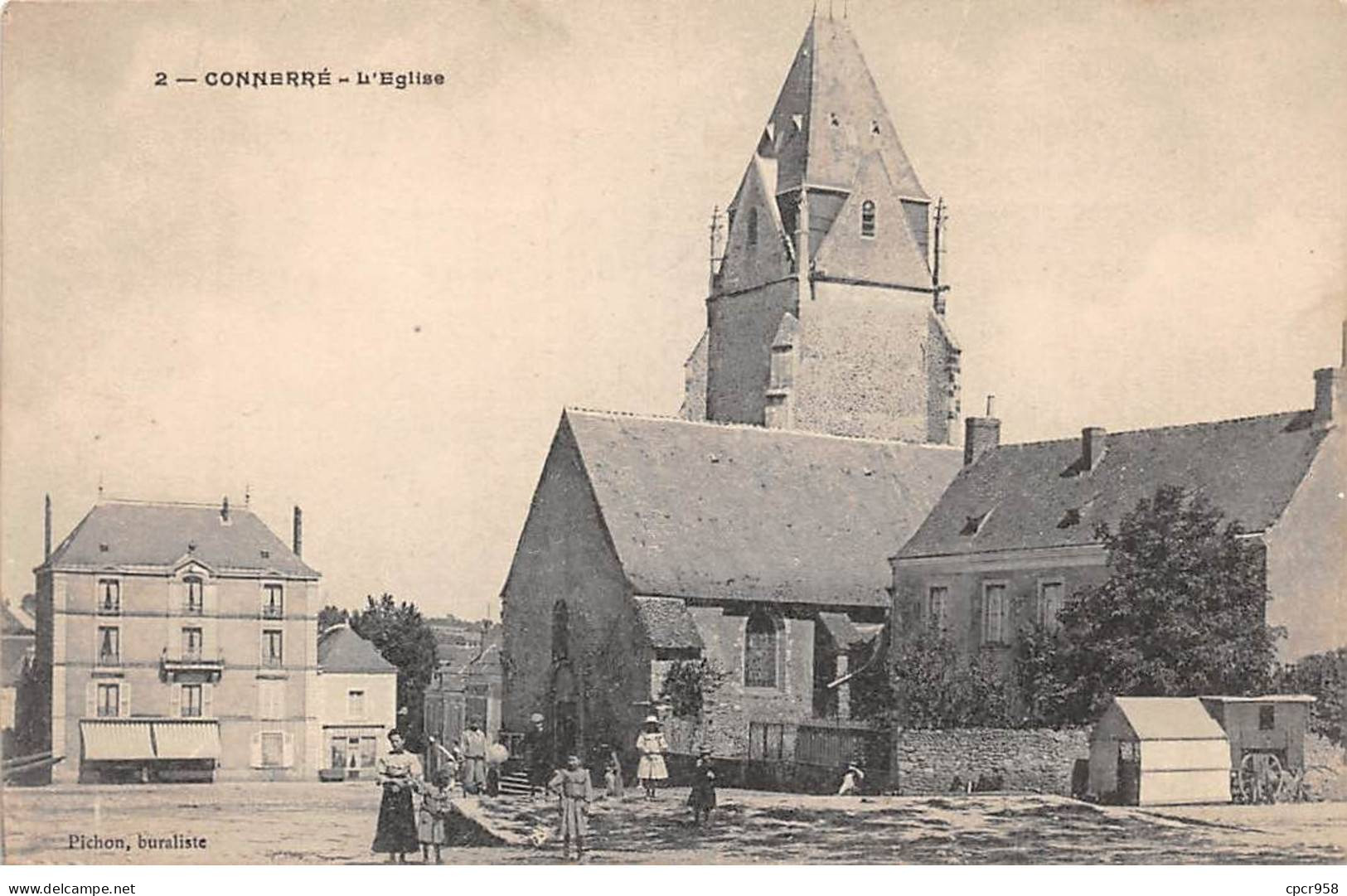 72 - CONNERRE - SAN45164 - L'Eglise - Connerre