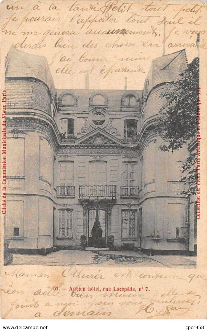 75005 - PARIS - SAN45192 - Ancien Hôtel - Rue Lacépède - Distrito: 05