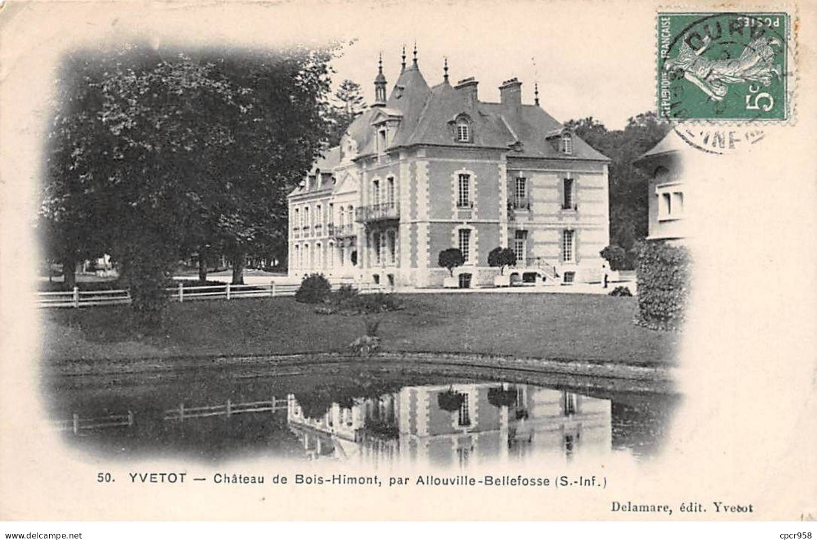 76 - YVETOT - SAN45294 - Château De Bois Himont - Par Allouville Bellefosse - Yvetot