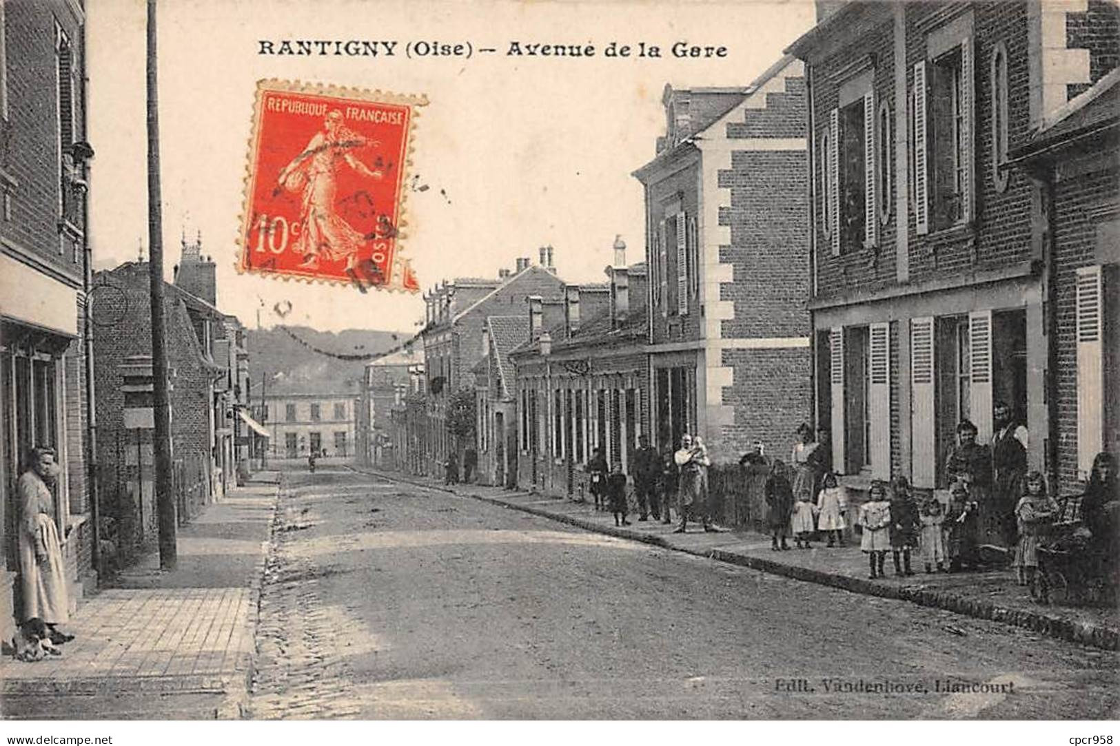 60 - RANTIGNY - SAN55342 - Avenue De La Gare - Rantigny