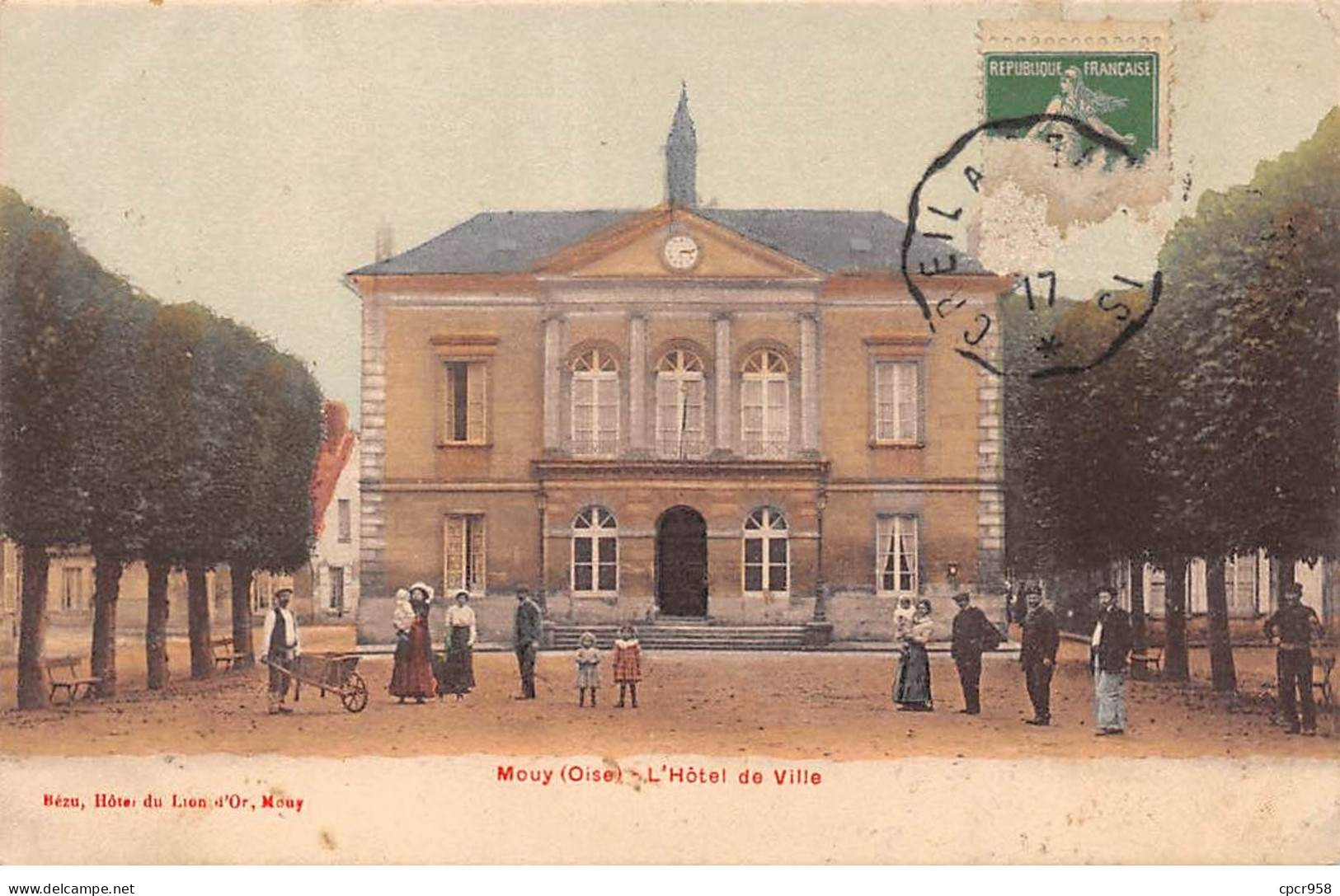 60 - MOUY - SAN55347 - L'Hôtel De Ville - Mouy