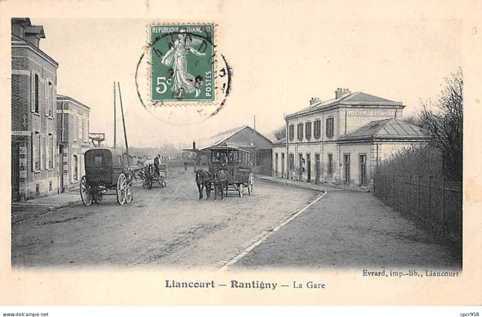 60 - LIANCOURT RANTIGNY - SAN55369 - La Gare - Liancourt