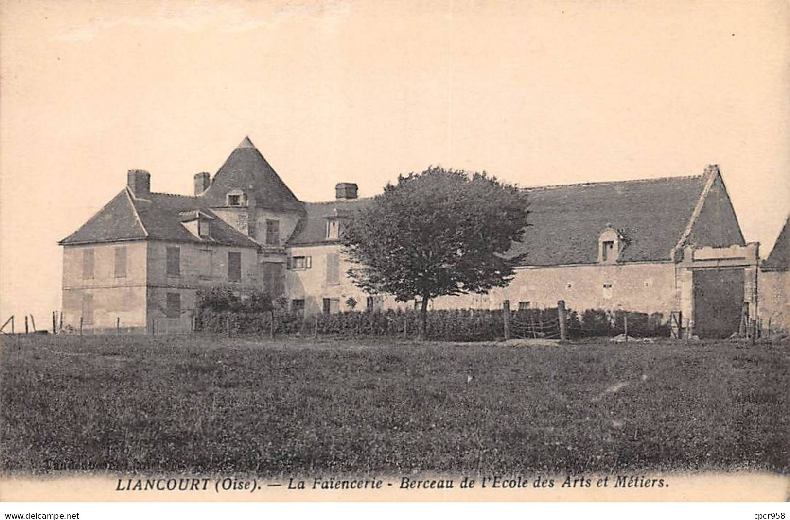 60 - LIANCOURT - SAN55365 - La Faïencerie - Berceau De L'Ecole Des Arts Et Métiers - Liancourt