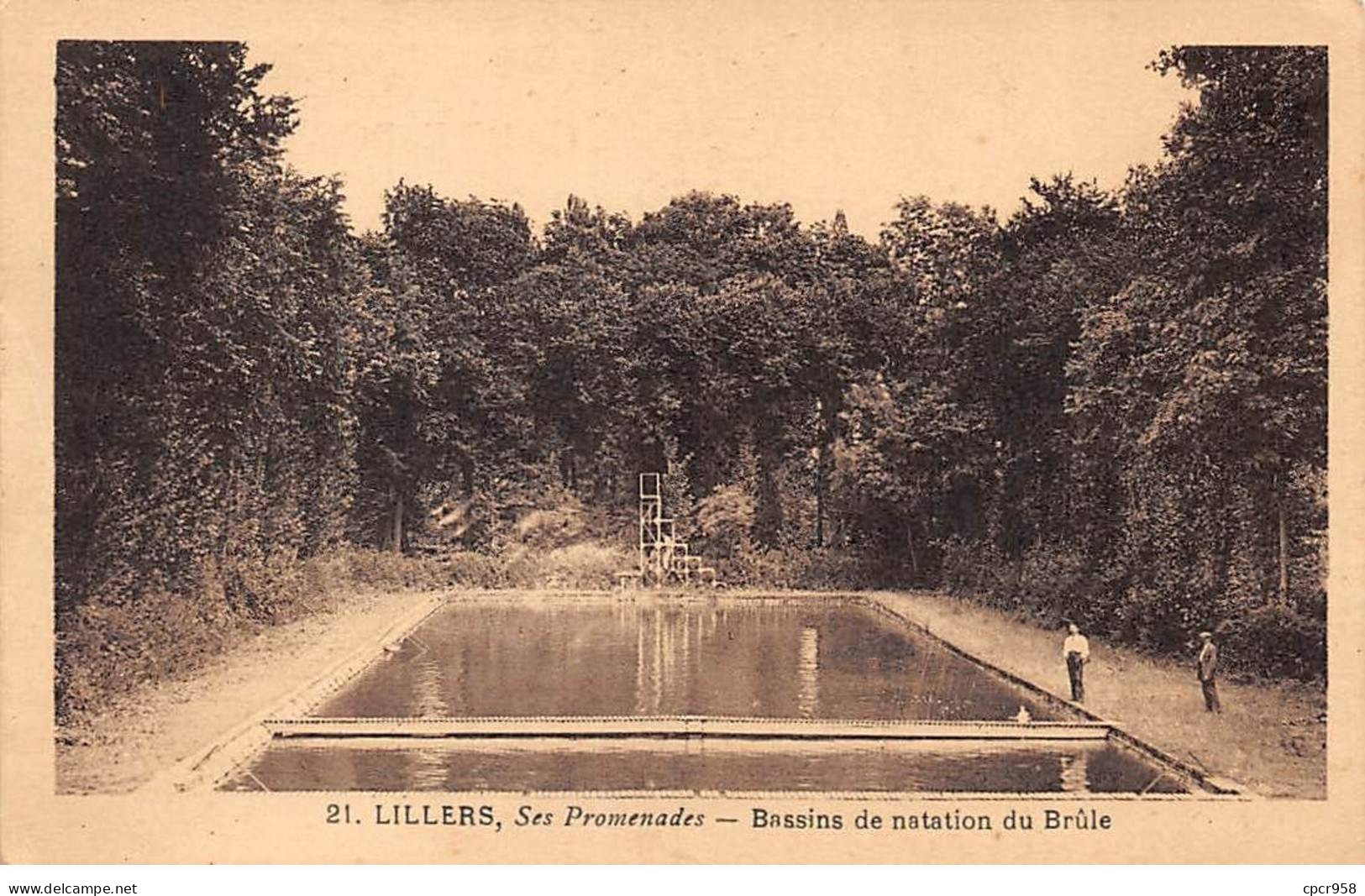 62 - LILLERS - SAN55459 - Ses Promenades - Bassins De Natation Du Brûle - Lillers