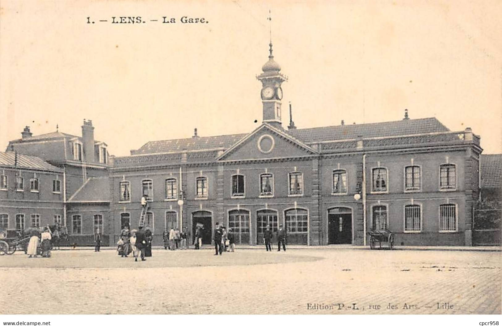 62 - LENS - SAN55472 - La Gare - Lens