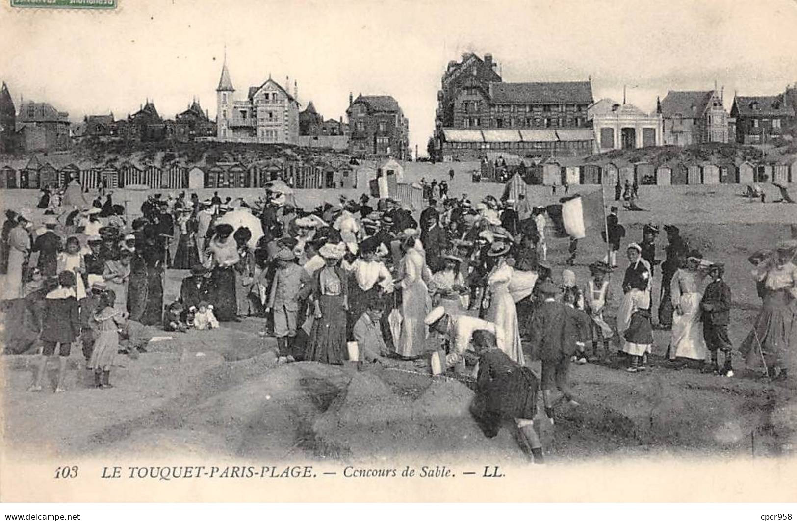 62 - LE TOUQUET PARIS PLAGE - SAN55494 - Concours De Sable - Le Touquet