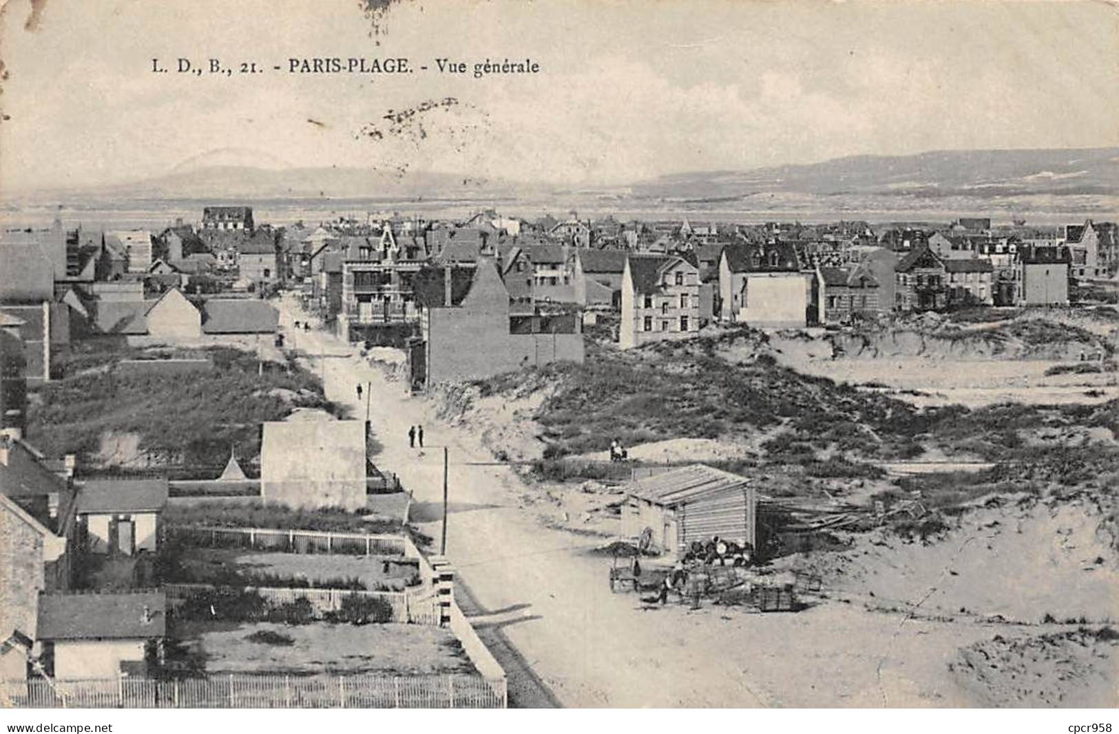 62 - PARIS PLAGE - SAN55490 - Vue Générale - Le Touquet