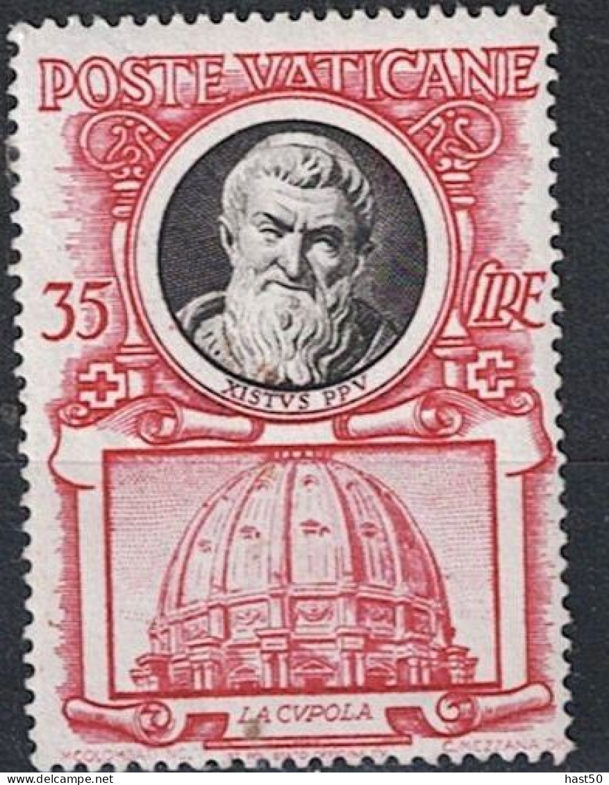Vatikan - Papst Sixtus V. (MiNr: 198) 1953 - Postfrisch ** MNH - Unused Stamps