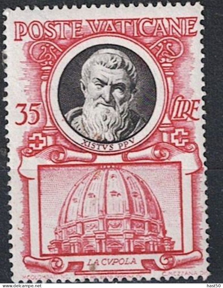 Vatikan - Papst Sixtus V. (MiNr: 198) 1953 - Postfrisch ** MNH - Nuevos