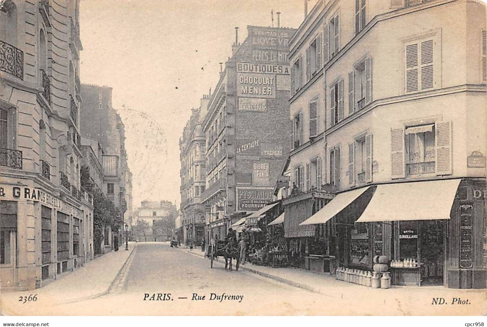 75016 - PARIS - SAN55737 - Rue Dufrenoy - Arrondissement: 16