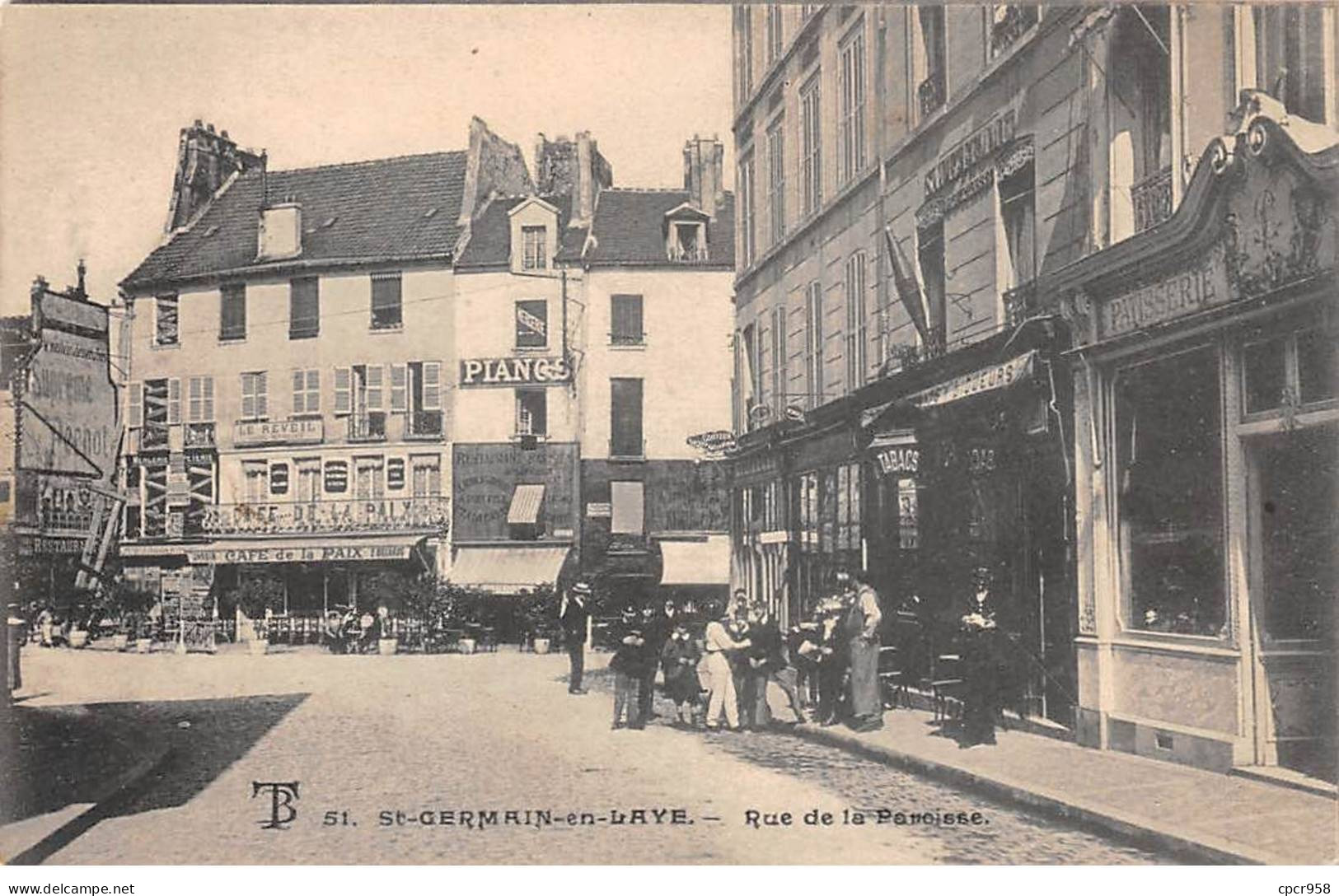 78 - SAINT GERMAIN EN LAYE - SAN57406 - Rue De La Paroisse - St. Germain En Laye